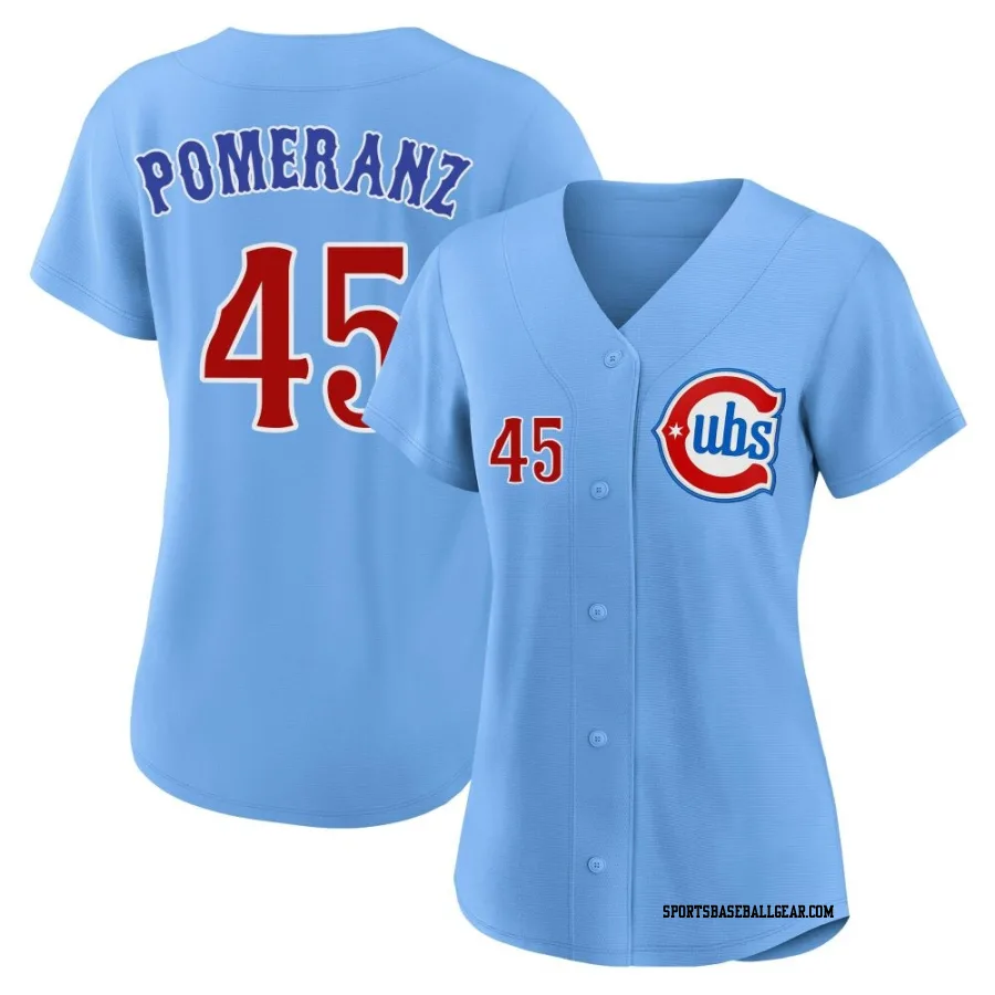 Drew Pomeranz Women's Chicago Cubs Royal Limited 2nd Alternate Jersey