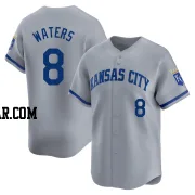 Drew Waters Men's Kansas City Royals Gray Limited Away Jersey