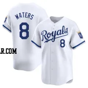 Drew Waters Men's Kansas City Royals White Limited Home Jersey