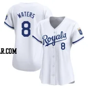 Drew Waters Women's Kansas City Royals White Limited Home Jersey
