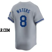 Drew Waters Youth Kansas City Royals Gray Limited Away Jersey