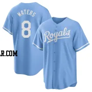 Drew Waters Youth Kansas City Royals Light Blue Replica 2022 Alternate Jersey