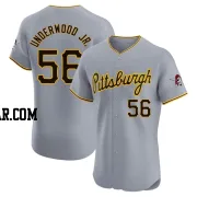 Duane Underwood Jr. Men's Pittsburgh Pirates Gray Elite Road Jersey