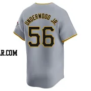 Duane Underwood Jr. Men's Pittsburgh Pirates Gray Limited Away Jersey