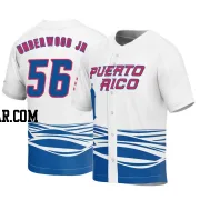 Duane Underwood Jr. Youth Puerto Rico Baseball White Replica 2023 World Baseball Classic Jersey