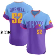 Dugan Darnell Men's Colorado Rockies Purple/Light Elite Blue 2025 City Connect Jersey