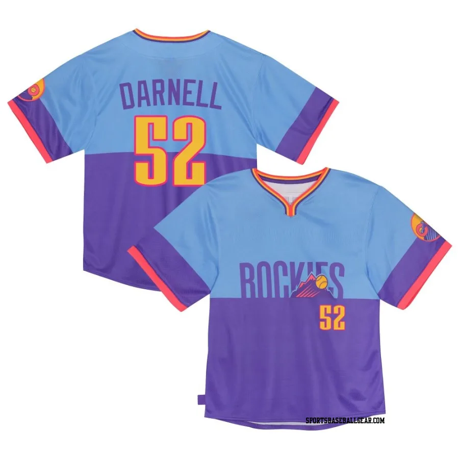 Dugan Darnell Toddler Colorado Rockies Purple/Light Limited Blue 2025 City Connect Jersey