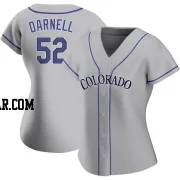 Dugan Darnell Women's Colorado Rockies Gray Authentic Road Jersey