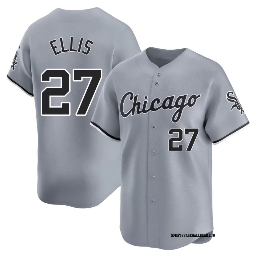Duke Ellis Men's Chicago White Sox Gray Limited Road Jersey