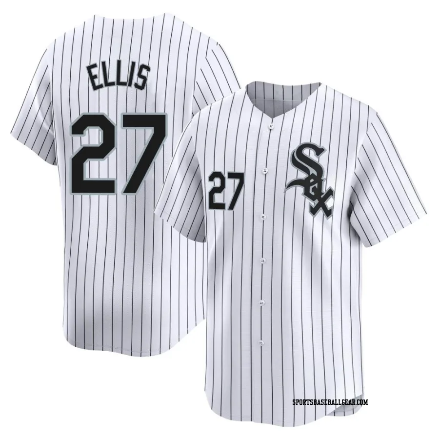 Duke Ellis Youth Chicago White Sox White Limited Home Jersey