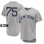 Duncan Pastore Men's New York Yankees Gray Authentic 2021 Field of Dreams Jersey