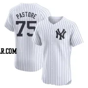 Duncan Pastore Men's New York Yankees White Elite Home Jersey