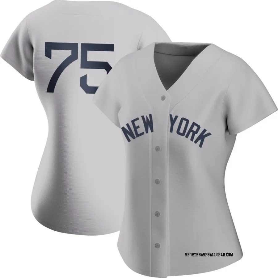 Duncan Pastore Women's New York Yankees Gray Replica 2021 Field of Dreams Jersey