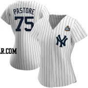 Duncan Pastore Women's New York Yankees White Authentic Home Name 2024 World Series Jersey