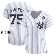 Duncan Pastore Women's New York Yankees White Limited Yankee Home 2024 World Series Jersey