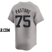 Duncan Pastore Youth New York Yankees Gray Limited Away 2024 World Series Jersey