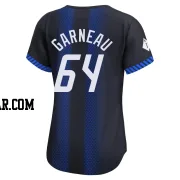 Dustin Garneau Women's Detroit Tigers Blue Limited 2024 City Connect Jersey