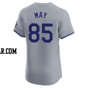 Dustin May Men's Los Angeles Dodgers Gray Elite Road Jersey