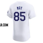 Dustin May Men's Los Angeles Dodgers White Elite Home Jersey
