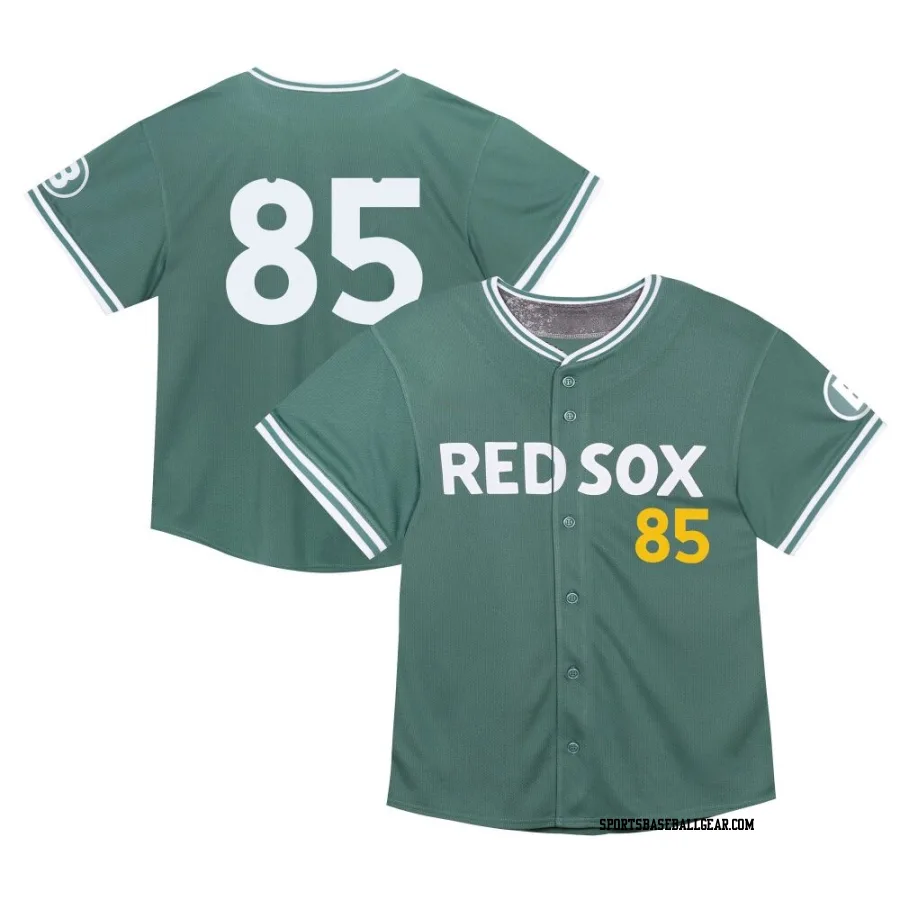 Dustin May Toddler Boston Red Sox Green Limited 2025 City Connect Jersey