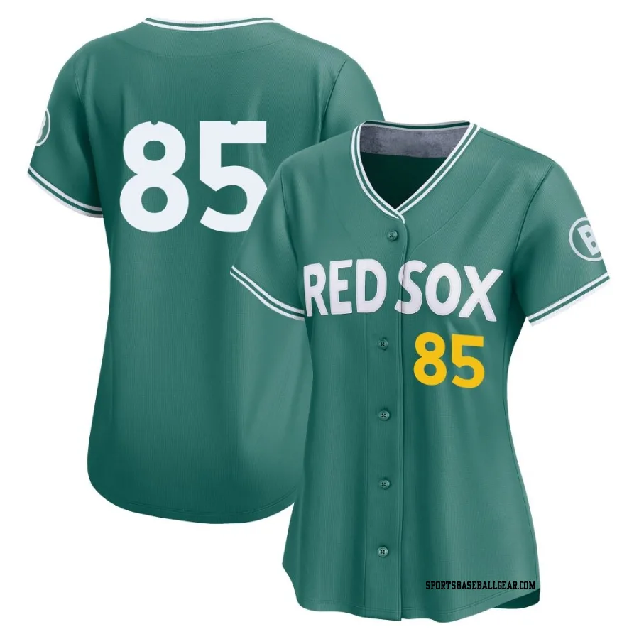 Dustin May Women's Boston Red Sox Green Limited 2025 City Connect Jersey