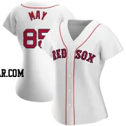 Dustin May Women's Boston Red Sox White Authentic Home Jersey