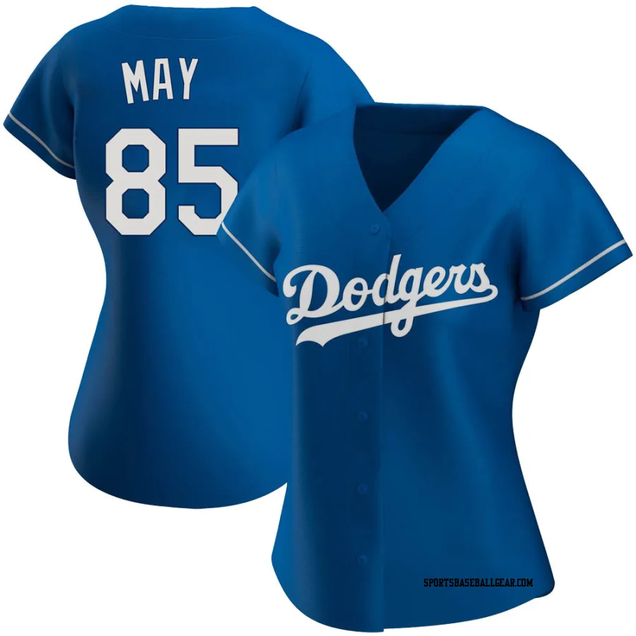 Dustin May Women's Los Angeles Dodgers Royal Replica Alternate Jersey