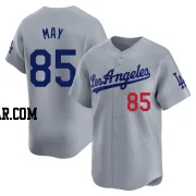 Dustin May Youth Los Angeles Dodgers Gray Limited Away Jersey