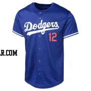 Dusty Baker Men's Los Angeles Dodgers Royal Limited Alternate Jersey