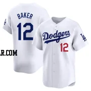 Dusty Baker Men's Los Angeles Dodgers White Limited Home Jersey