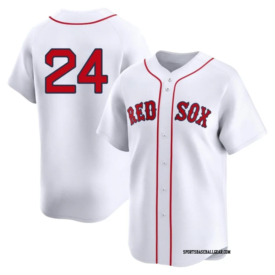Dwight Evans Youth Boston Red Sox White Limited 2nd Home Jersey