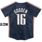 Dwight Gooden Toddler Cleveland Guardians Navy Limited Preschool & 2024 City Connect Jersey