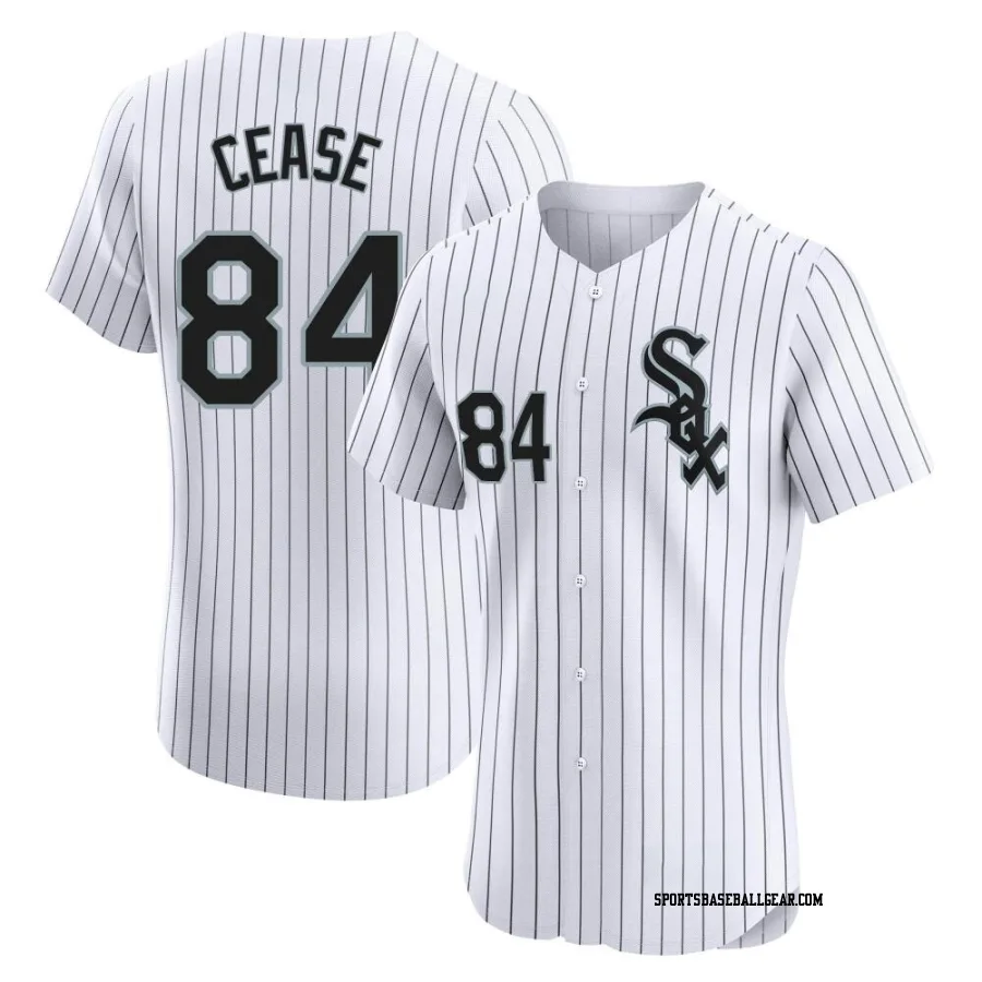 Dylan Cease Men's Chicago White Sox White Elite Home Jersey