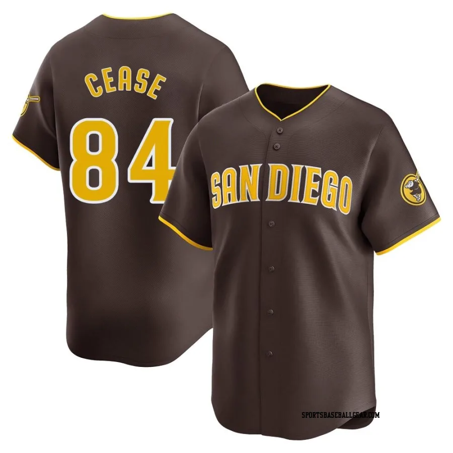 Dylan Cease Men's San Diego Padres Brown Limited Away Jersey