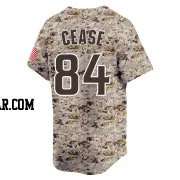 Dylan Cease Men's San Diego Padres Camo Limited 2nd Alternate Jersey