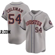 Dylan Coleman Men's Houston Astros Gray Limited Away Jersey