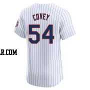 Dylan Covey Men's New York Mets White Elite Home Jersey