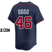 Dylan Dodd Youth Atlanta Braves Navy Limited Alternate Jersey