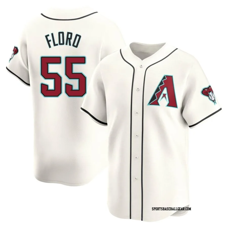 Dylan Floro Youth Arizona Diamondbacks White Limited Home Jersey