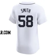 Dylan Smith Men's Detroit Tigers White Elite Home Jersey