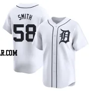 Dylan Smith Men's Detroit Tigers White Limited Home Jersey