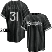 Earl Averill Youth Chicago White Sox Black Replica 2021 City Connect Jersey