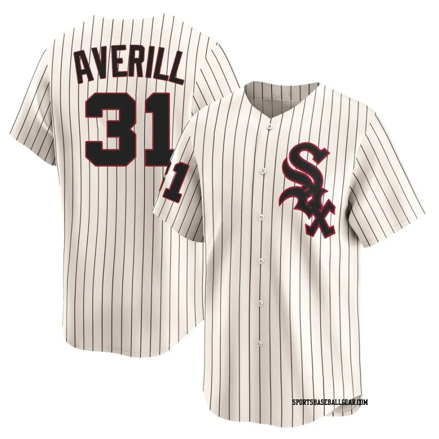 Earl Averill Youth Chicago White Sox Cream Limited Throwback Cooperstown Jersey