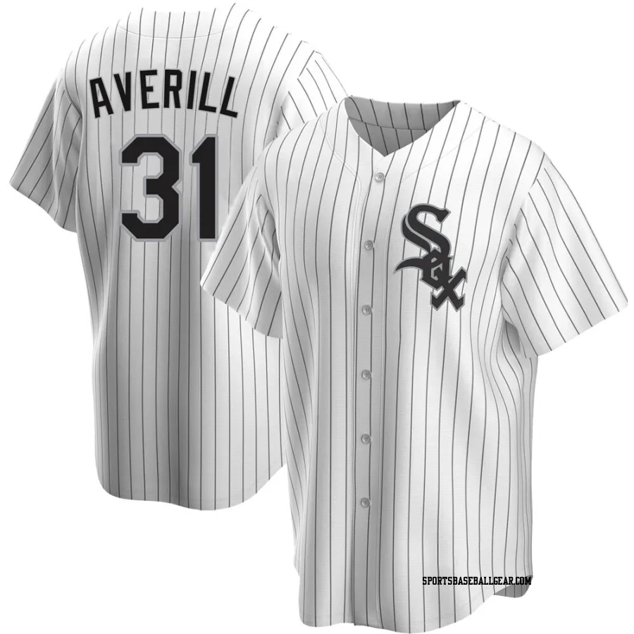 Earl Averill Youth Chicago White Sox White Replica Home Jersey