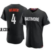 Earl Weaver Men's Baltimore Orioles Black Authentic 2023 City Connect Jersey