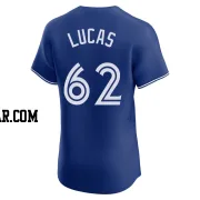 Easton Lucas Men's Toronto Blue Jays Royal Elite Alternate Jersey