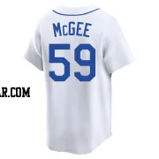 Easton McGee Men's Seattle Mariners White Limited Throwback Cooperstown Collection Jersey