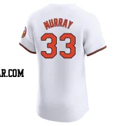 Eddie Murray Men's Baltimore Orioles White Elite Home Jersey