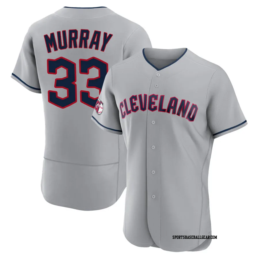 Eddie Murray Men's Cleveland Guardians Gray Authentic Road Jersey