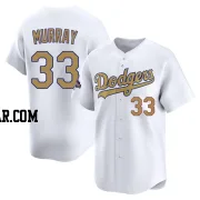 Eddie Murray Men's Los Angeles Dodgers Gold Limited White 2025 Collection Jersey